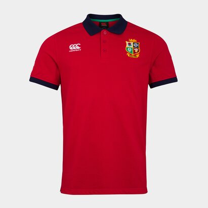 Canterbury and Irish Lions Nations Polo Shirt Mens
