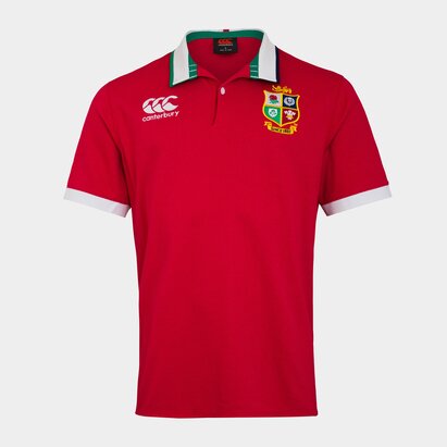 Canterbury British and Irish Lions S/S Classic Jersey Mens