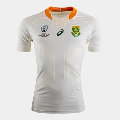 Asics Maillot de Rugby Test alternatif, Springboks d'Afrique du Sud, Coupe du monde 2019