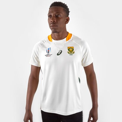 Asics Maillot de Rugby réplique alternatif, Springboks d'Afrique du Sud, Coupe du monde 2019